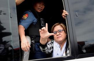 L’UIP demande l’organisation d’une mission aux Philippines car elle est 
vivement préoccupée par la détention de la sénatrice Leila de Lima.  
©Noel Celis/AFP

