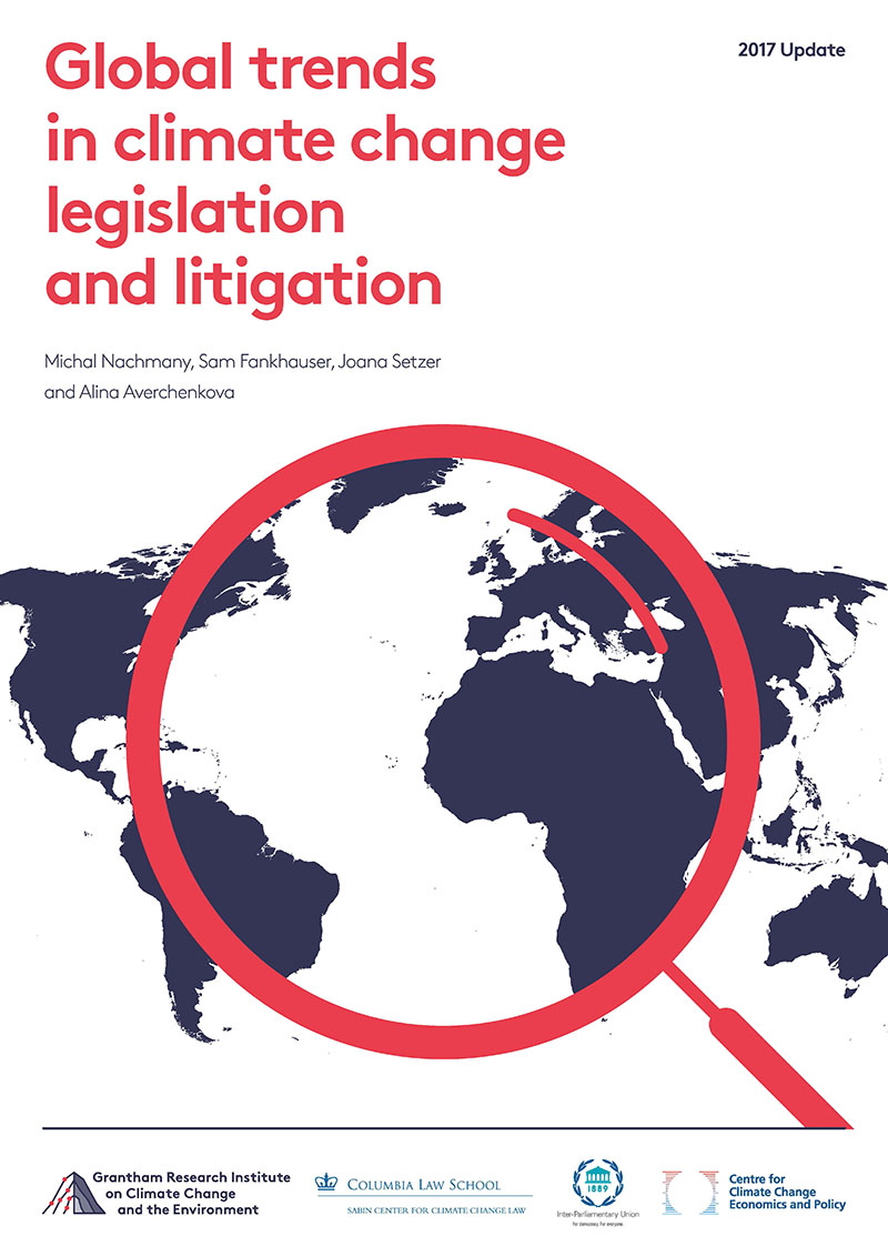 Global trends in climate change legislation and litigation Inter