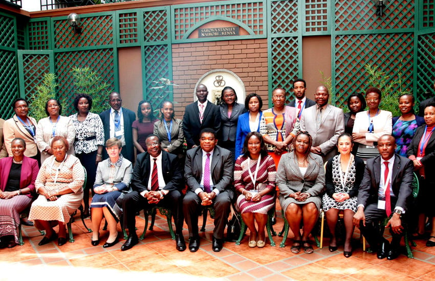Des membres du Sénat kényan participent au séminaire. ©Parlement kényan

