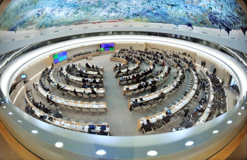 L’IUP a été très active lors de la 35ème session du Conseil de droits 
de l’homme. © ONU Photo/Jean-Marc Ferré

