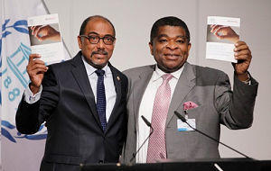The guidelines were launched at the 133rd IPU Assembly by IPU Secretary General Martin Chungong and UNAIDS Executive Director Michel Sidibé. 