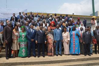 MPs from 18 different countries gathered in Côte d'Ivoire to take part in the seminar.