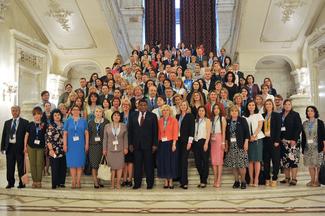 Les participants à la conférence régionale. © Parlement roumain/Violina 
Cracana

